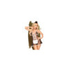 Costume soubrette comprenant nuisette, serre tête et string Noir Teaser 